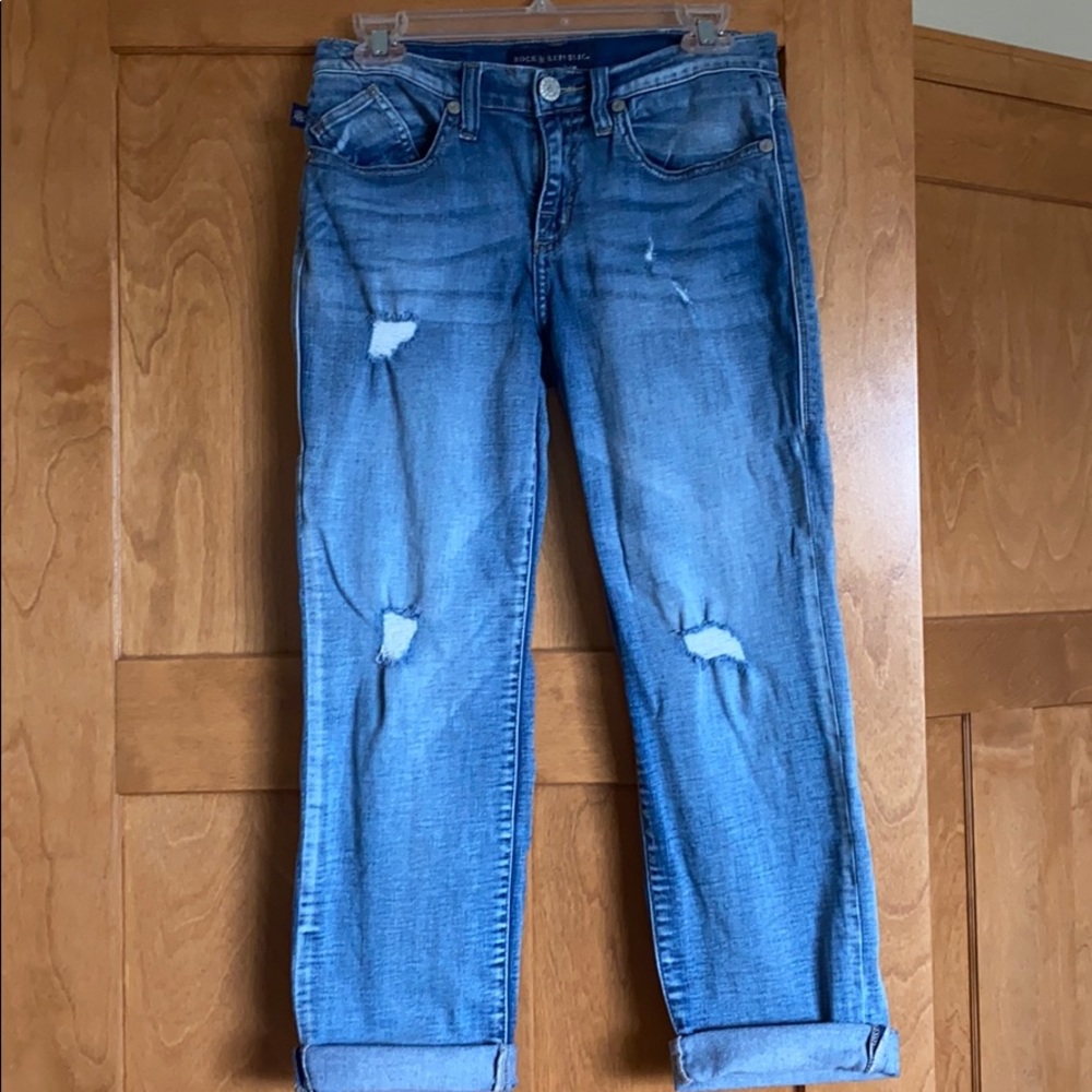 Rock and republic cropped jeans